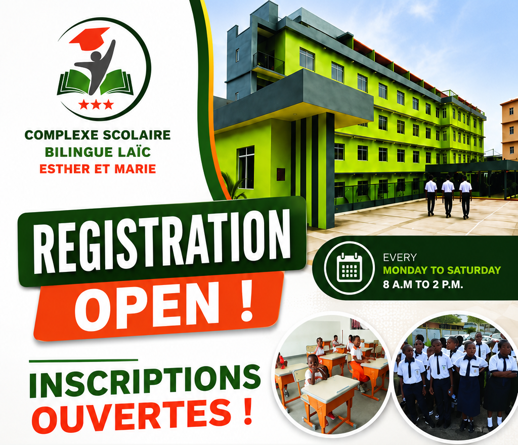 Inscriptions ouvertes pour l'année scolaire 2024-2025